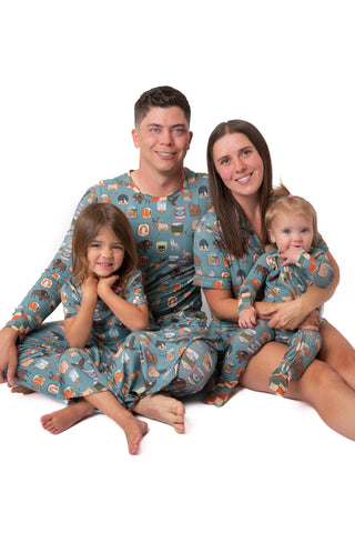 Women’s My First National Parks Adventure 2-Piece Shorts Pajama Set | Rayn’s Tiny Stitches