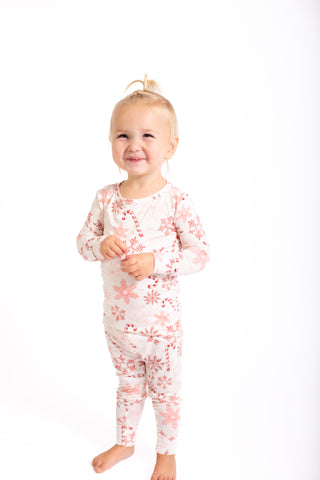 My First Candy Cane: Toddler Bamboo Pajamas