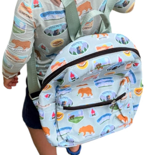 Mini National Parks Backpack for Kids | Rayn’s Tiny Stitches