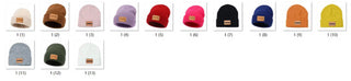 Custom Name Knit Baby Hats | Soft Personalized Beanies