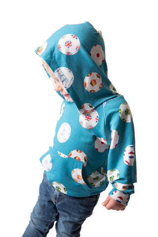 My First Soccer Outfit  Bamboo Soccer Hoodie | Unisex Kids Hoodie Ages 18M–6Y