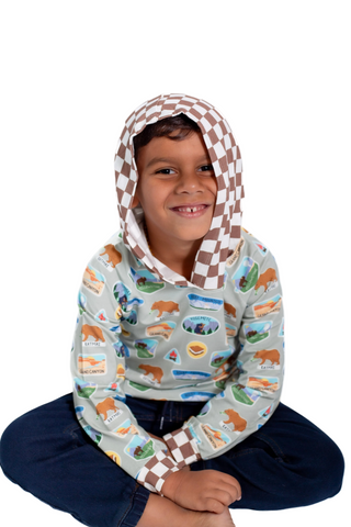 National Parks Hoodie for Kids | Cozy Adventure Sweatshirt